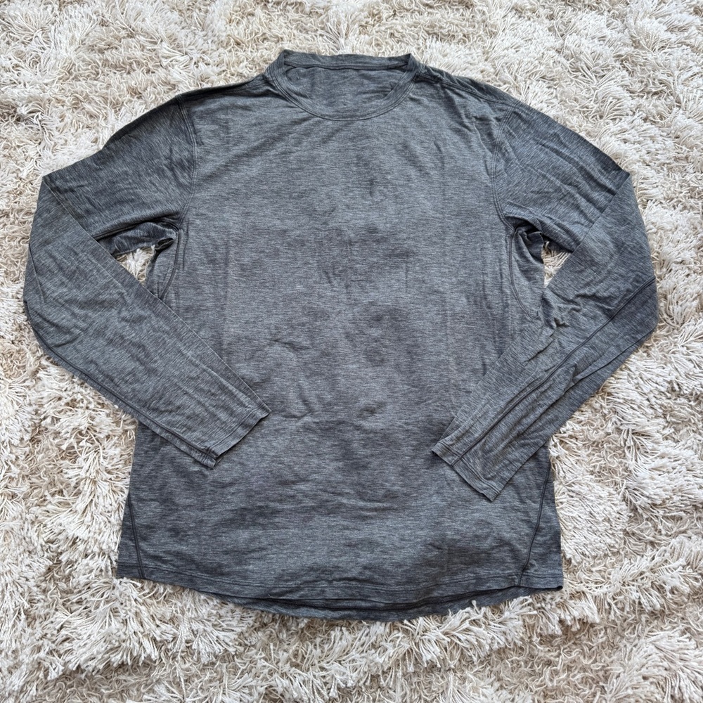 Lululemon Gray Long Sleeve Shirt